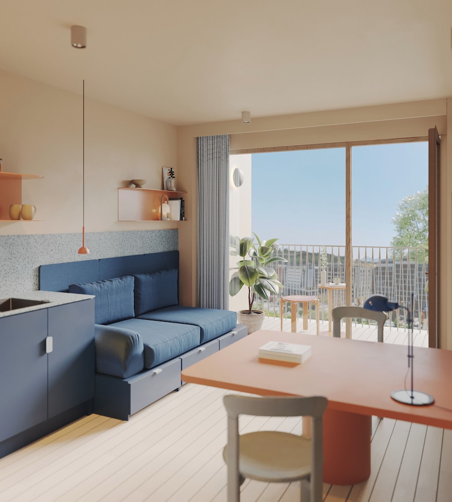 Comfort Apartment, 2 Bedrooms, City View