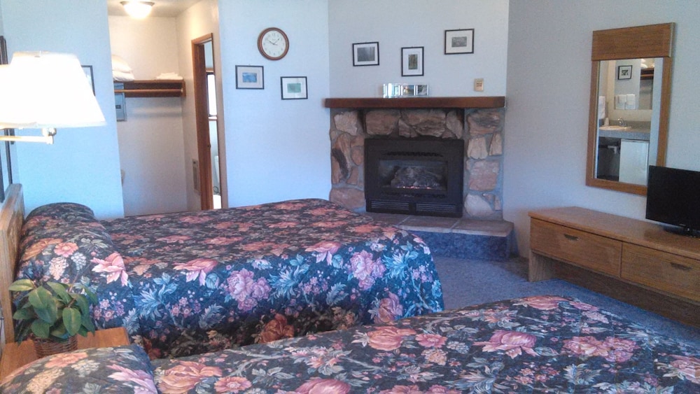 Fireplace Cabin #8, 2 Queens, Jetted Tub photo 3
