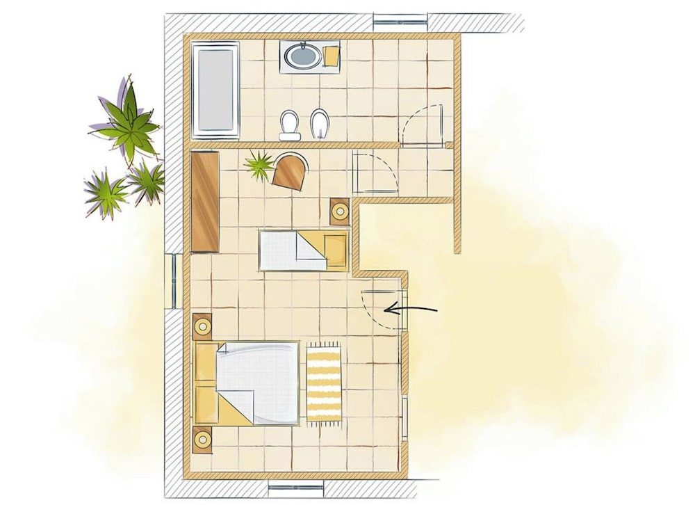 Superior Double or Twin Room, Garden View