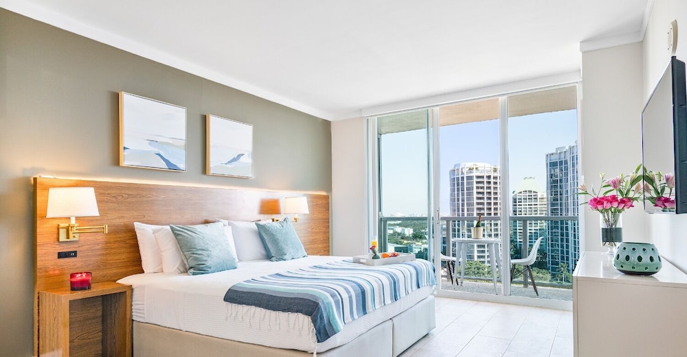 Deluxe Studio Suite, Kitchenette, Partial Ocean View1708.02