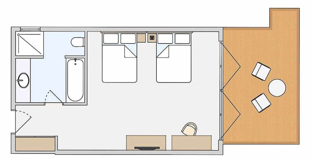 Deluxe Double Room, Garden View - Photo 3