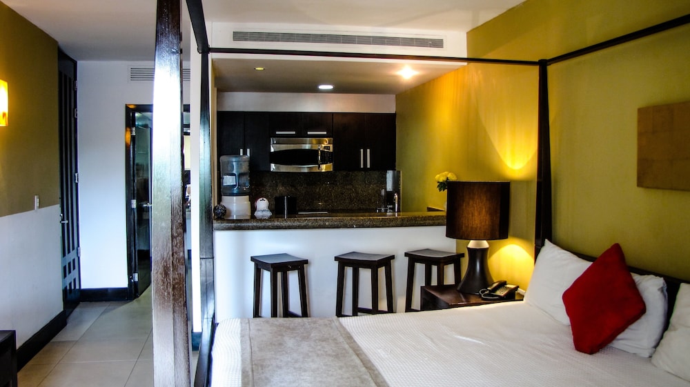 Deluxe Studio, 1 Kingsize-Bett, Balkon