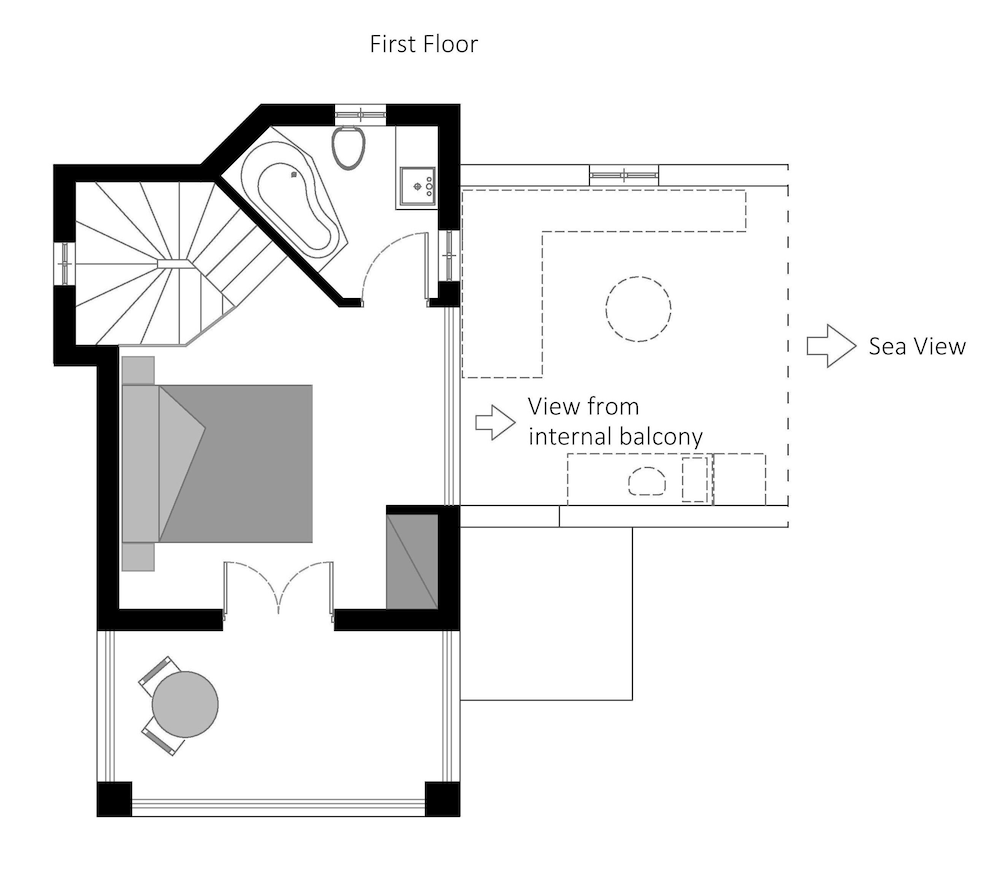 Superior Villa, 2 Bedrooms, Private Pool, Sea View photo 3