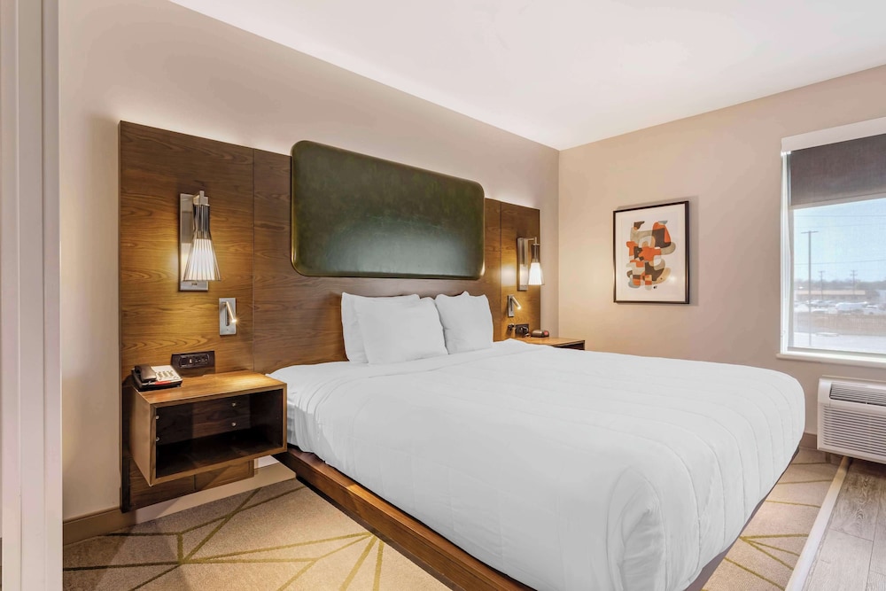 Suite, 1 King Bed, Non Smoking, Refrigerator & Microwave - Photo 1