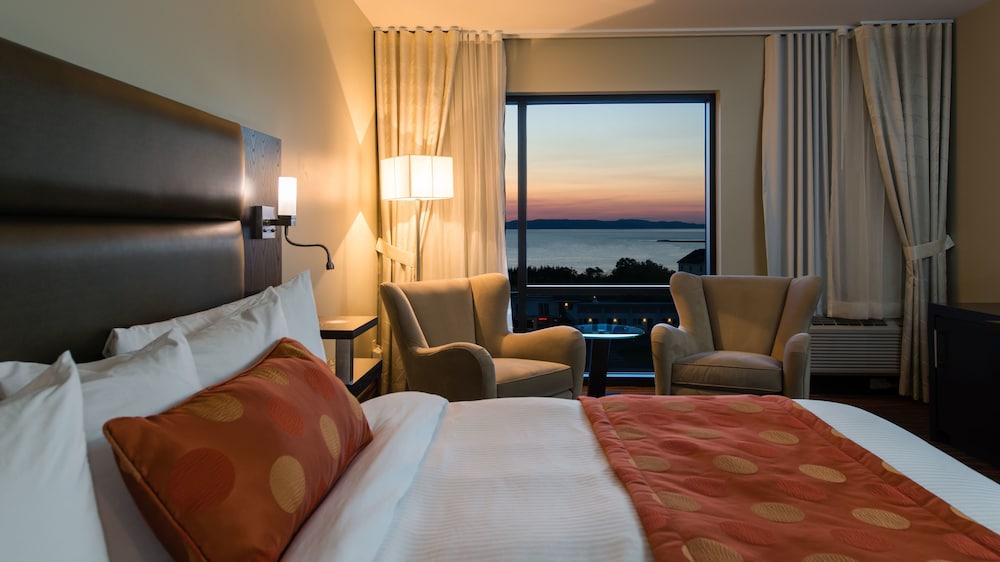 Aqua room with 1 king bed, river view - Photo 1