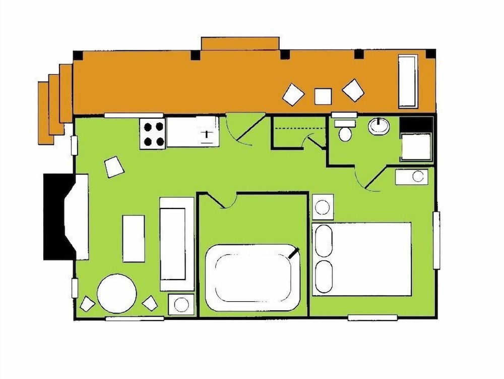 Superior Cabin, Ensuite, Mountain View (Blue Moss) photo 3