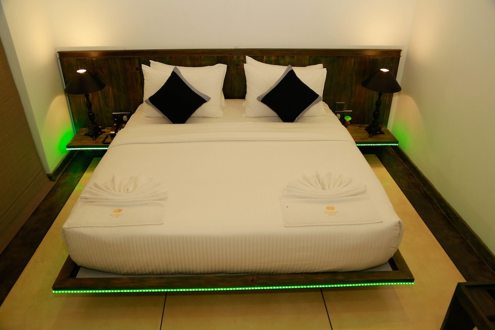 Quarto Duplo de Luxo, Vista para o Jardim, Térreo