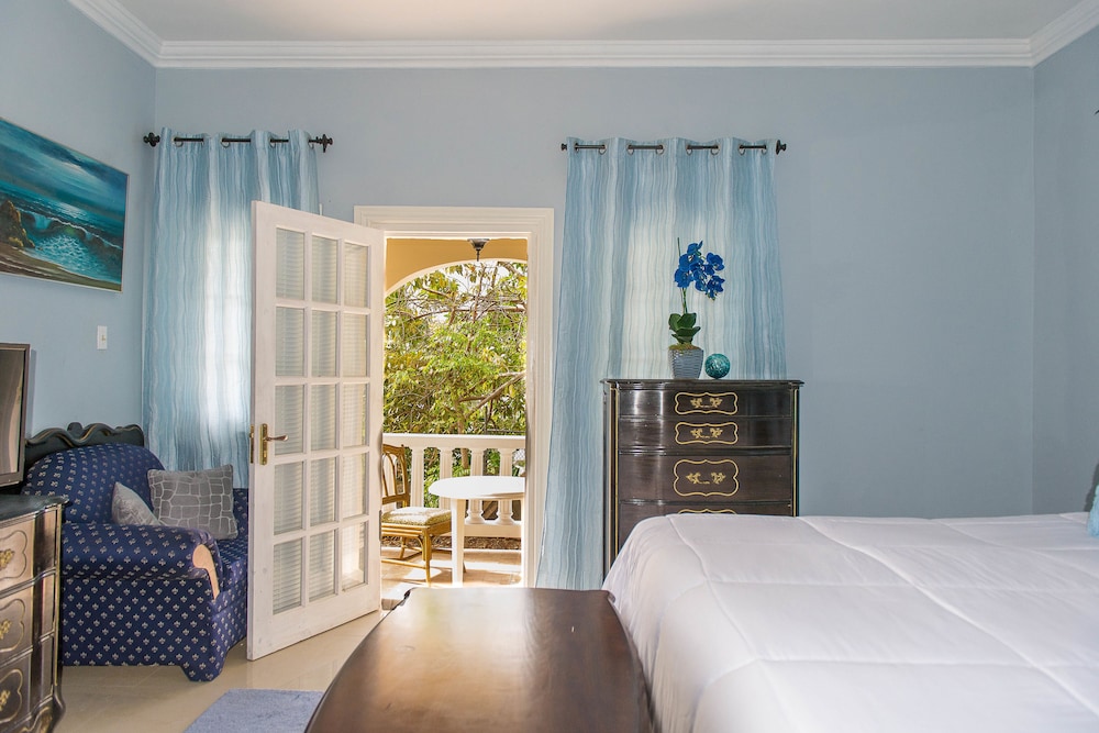 Room, 1 King Bed, Balcony, Ground Floor (Blue Room) photo 3