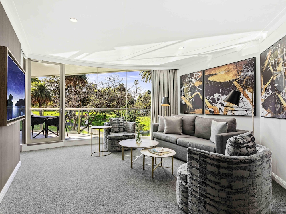 Deluxe Apartment, 2 Double Beds, Garden View