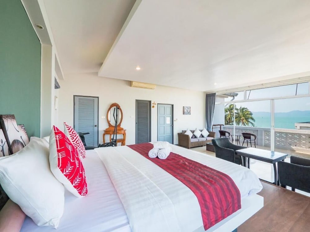 Apartment, 1 King Bed with Sofa bed, Partial Sea View