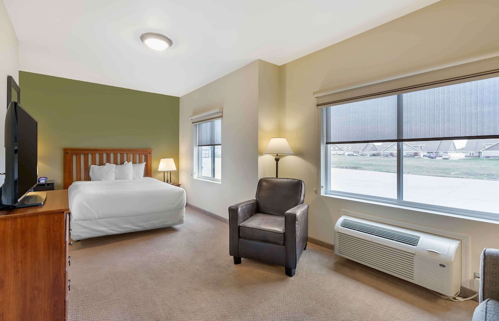 Deluxe Studio, 1 Queen Bed, Non Smoking, Refrigerator & Microwave photo 3