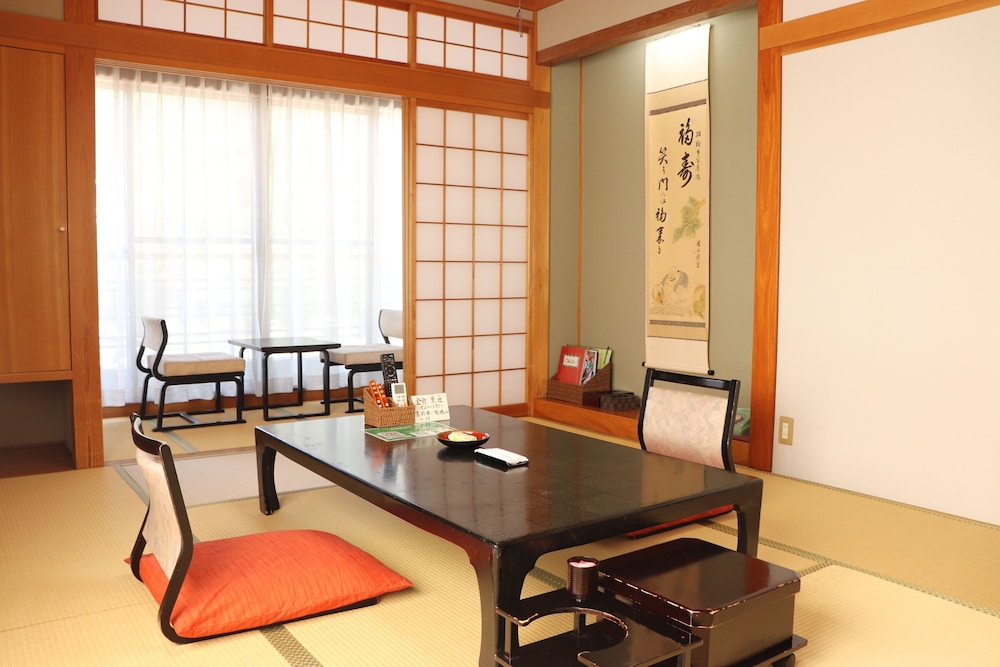 Japanese-style room with 10 tatami mats and bath