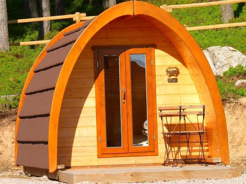 Deluxe Cabin, Shared Bathroom, Lake View (Les Cabanes: 2 personnes )