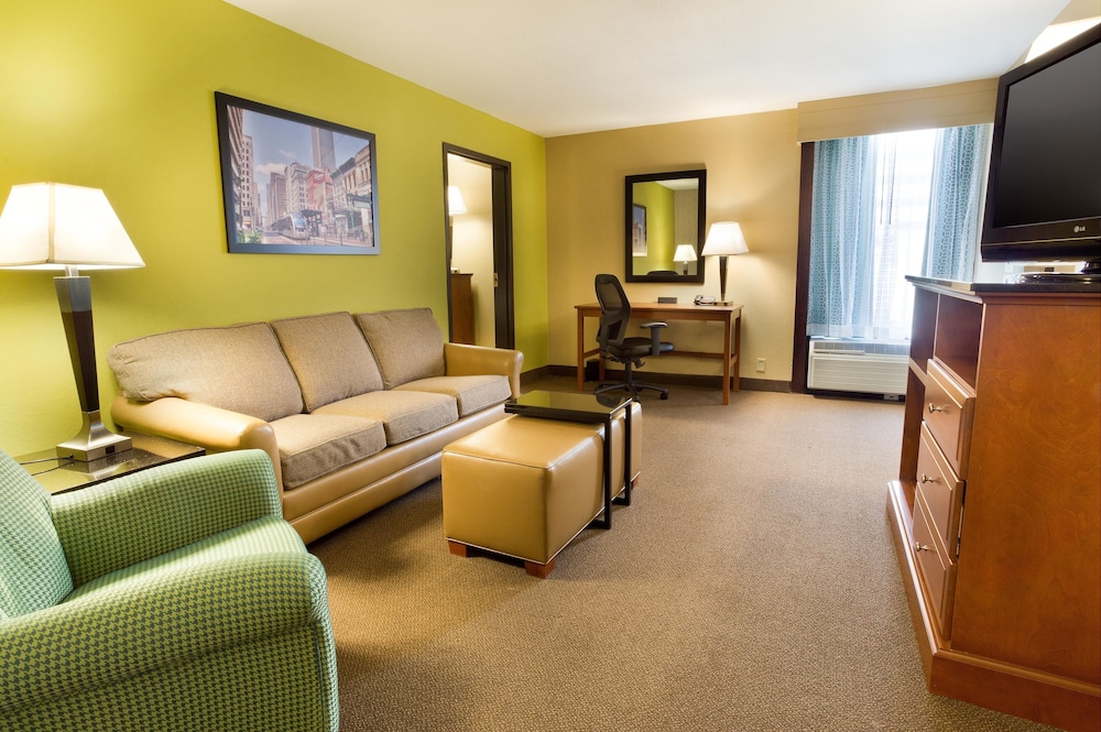 Suite, 1 King Bed with Sofa bed, Refrigerator & Microwave (2 Rooms) - Photo 8