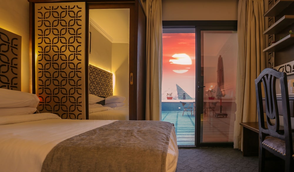 Deluxe Double/Twin Room - Pyramids View With Terrace - Photo 19