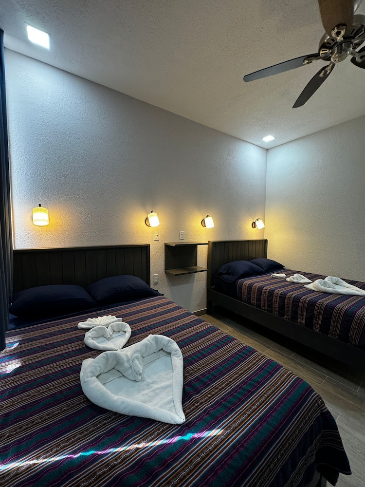 Deluxe Double Room, 2 Double Beds, Refrigerator