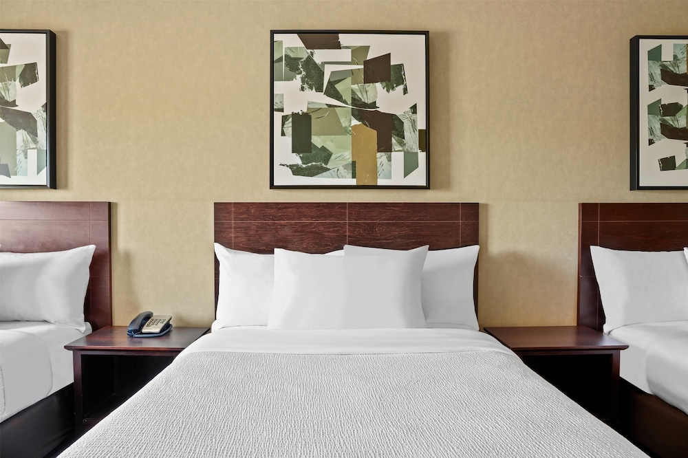 Deluxe Room, Multiple Beds, Refrigerator & Microwave photo 2