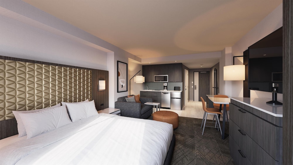 Suite, 1 King Bed with Sofa bed, Kitchenette (One Bedroom) photo 1