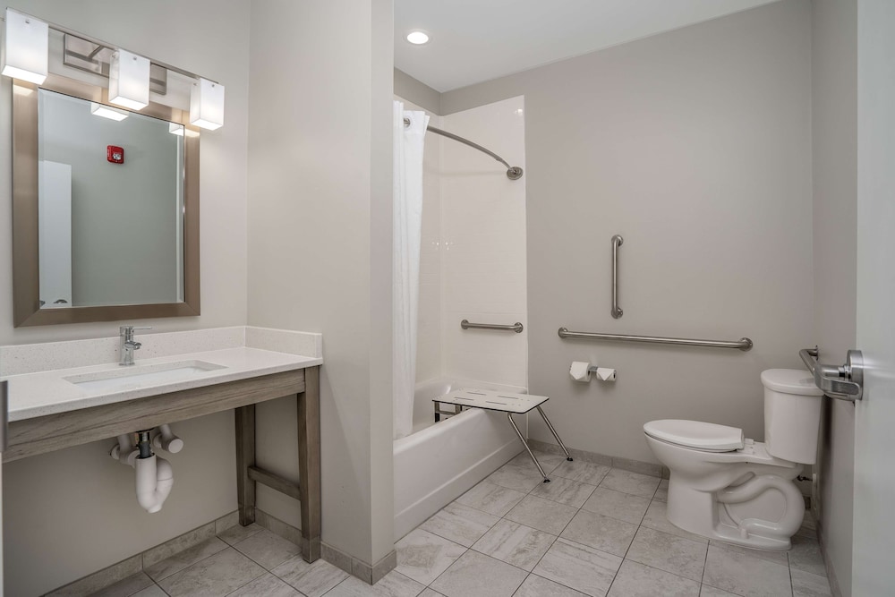 Suite, 1 King Bed, Accessible, Refrigerator & Microwave (Living Room) - Photo 4