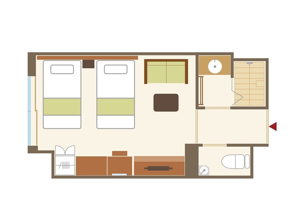 Main building, Twin Room with Shower - Photo 9