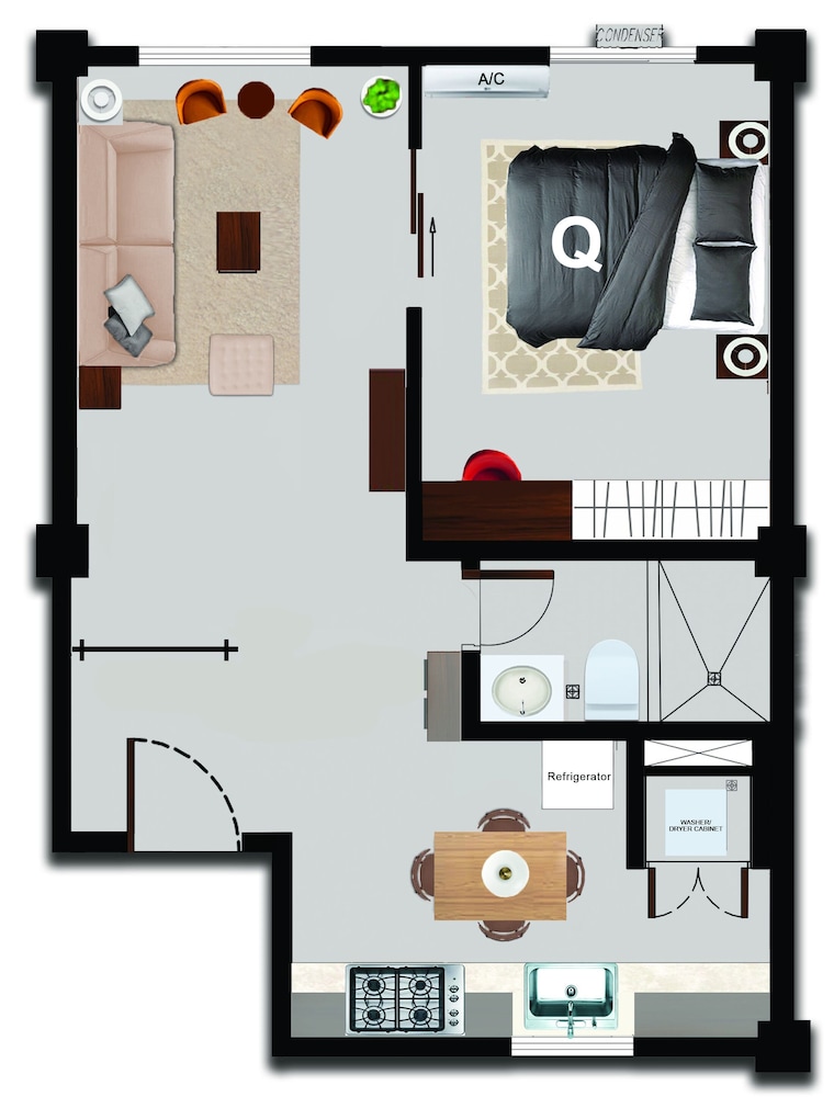Grand Triple Room, 1 Bedroom photo 3