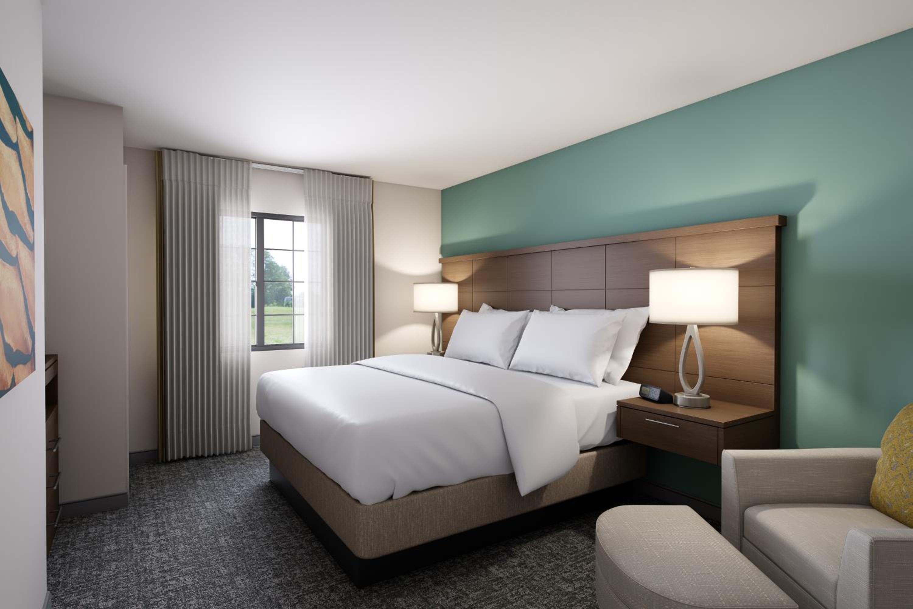 One-Bedroom Queen Suite with Two Queen Beds, Full Kitchen, Sofa Bed, Living Space photo 1