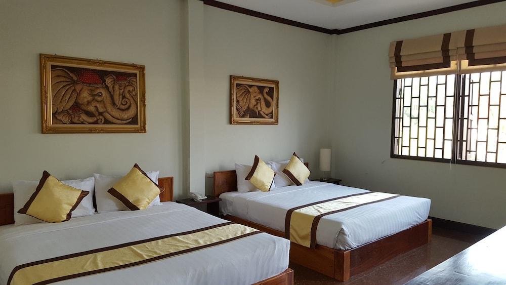 Deluxe Twin Room, 1 Bedroom, Balcony, Garden View