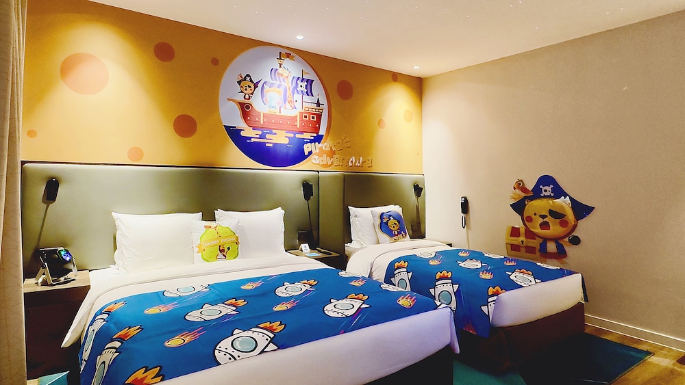 Standard Room, 2 Twin Beds, Garden View (Kids Theme)