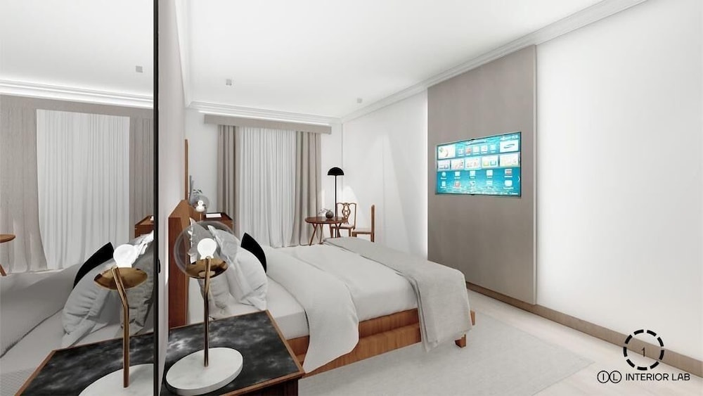 City Double or Twin Room, Balcony, City View