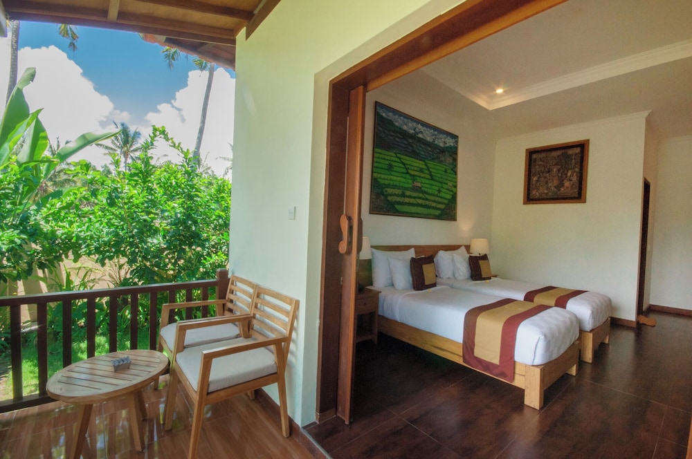 Deluxe Twin Room, Balcony, Garden View