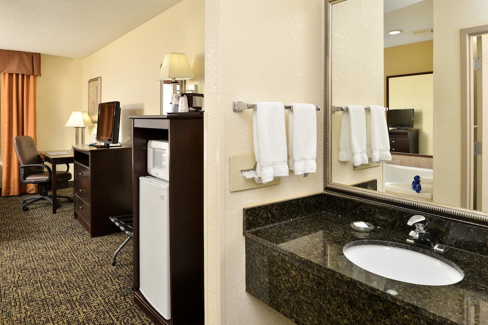 Standard Room, 1 King Bed, Non Smoking, Refrigerator & Microwave - Photo 8