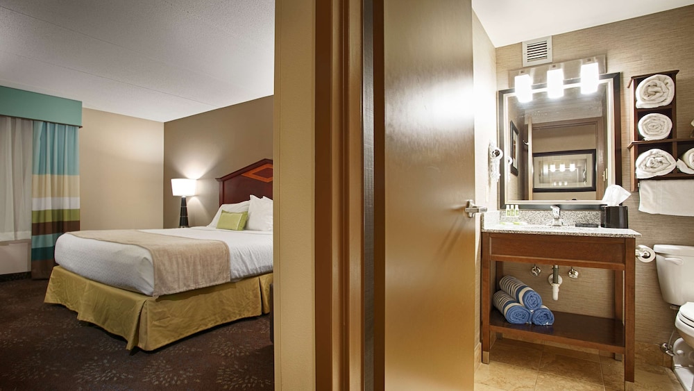 Standard Room, 1 King Bed, Non Smoking, Refrigerator & Microwave - Photo 4