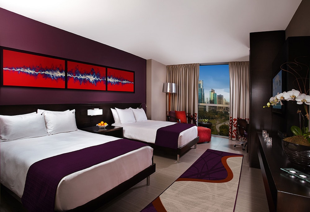 Deluxe Room, 2 Double Beds, City View - Photo 1
