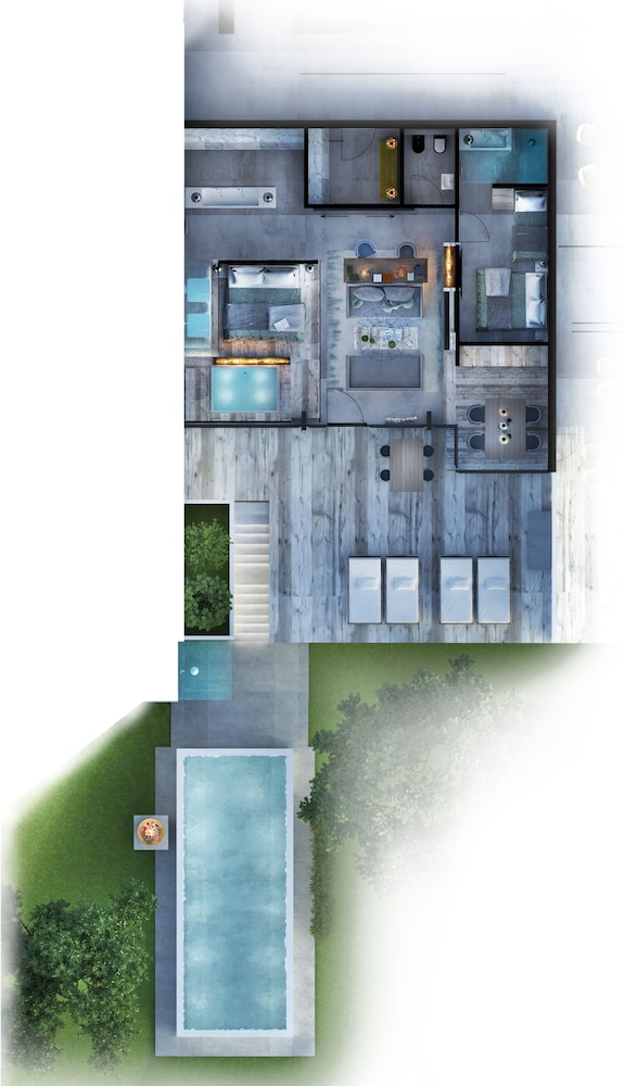 Premium Suite, Private Pool, Valley View