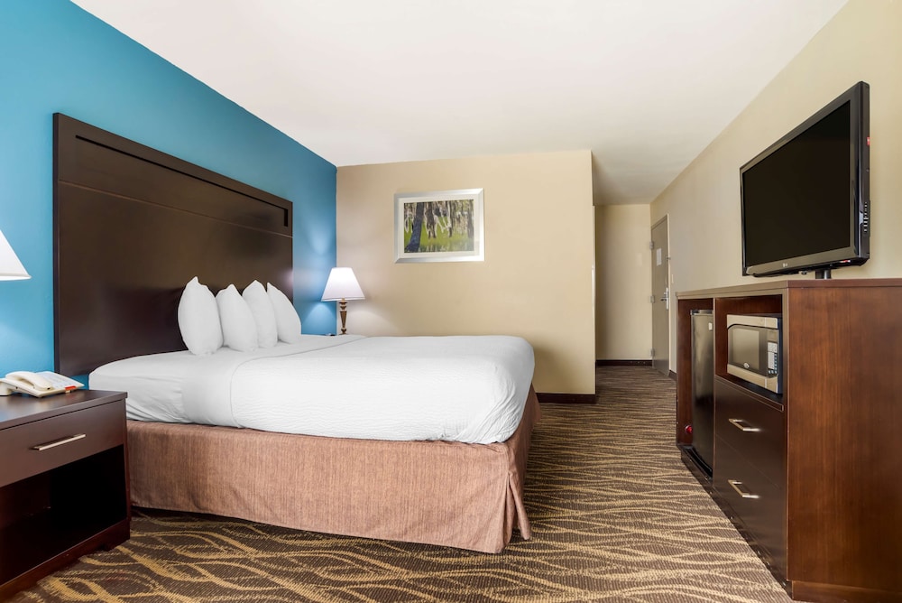 Suite, 1 King Bed, Non Smoking, Refrigerator & Microwave (Oversized Room) photo 2