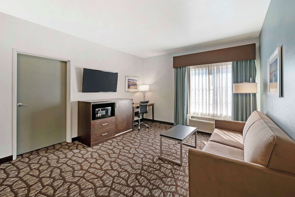 Suite, 1 King Bed, Non Smoking, Refrigerator & Microwave - Photo 1