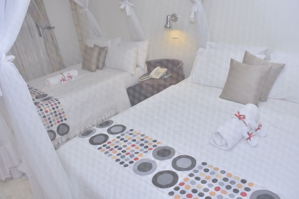 Standard Twin Room, 2 Queen Beds, Garden View, Garden Area