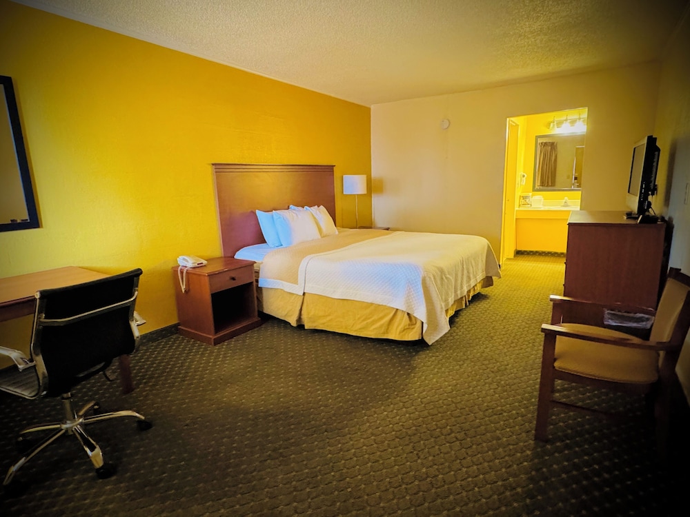 Standard Single Room, 1 King Bed, Non Smoking, Refrigerator & Microwave - Photo 1