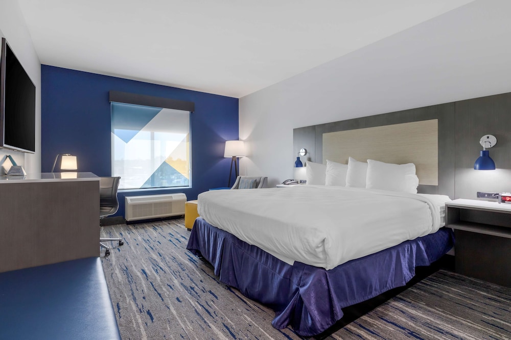 Standard Room, 1 King Bed, Non Smoking, Refrigerator & Microwave