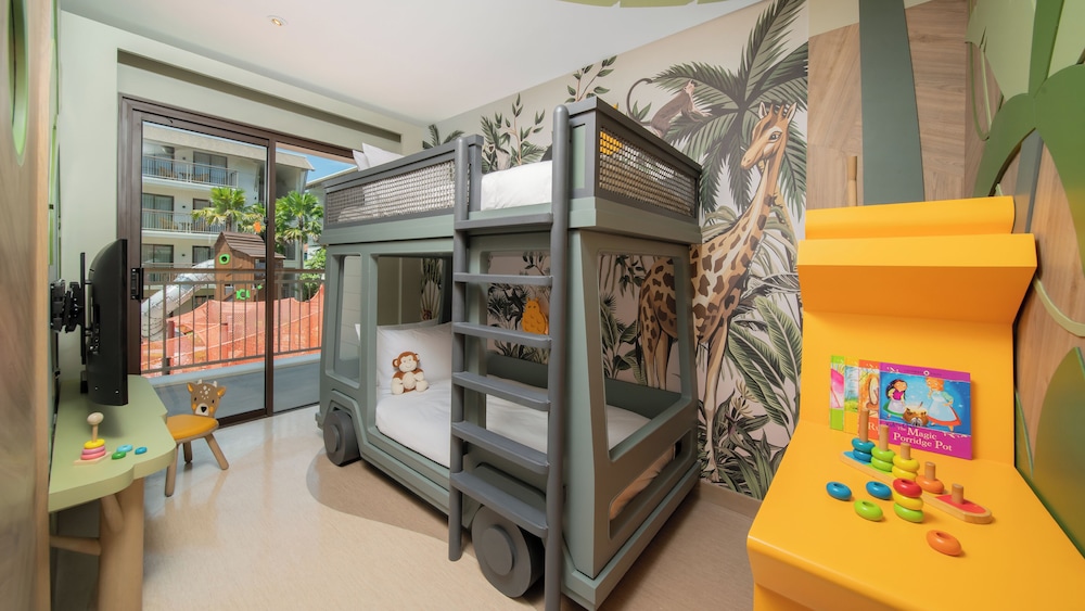Room, Multiple Beds (Kids Theme, Playground View) - Photo 3