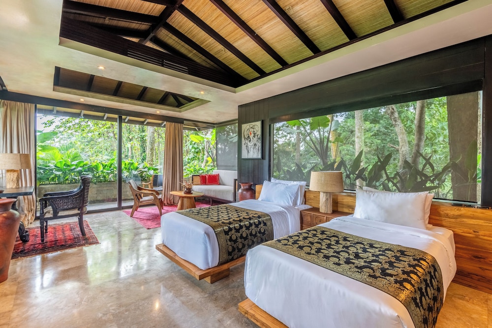 Deluxe Double or Twin Room, Balcony, Garden View
