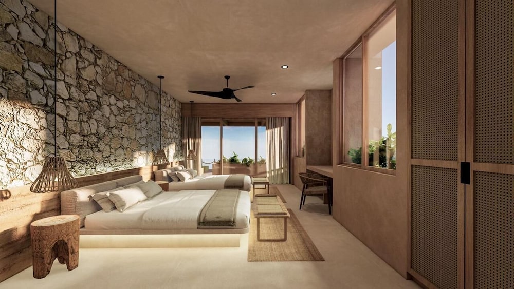 Deluxe Quadruple Room, Sea View