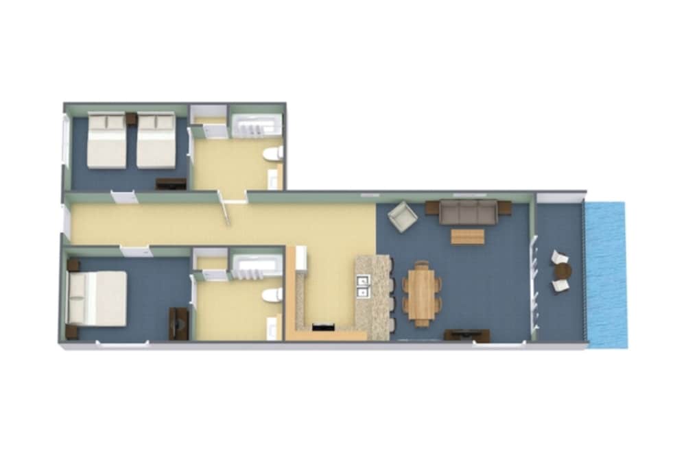 Sailfish Oceanfront Deluxe Two Bedroom Condo - Photo 5