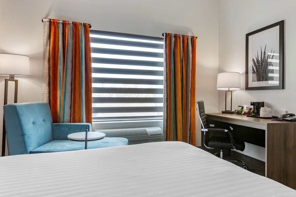 Standard Room, 1 King Bed, Non Smoking, Refrigerator & Microwave photo 2