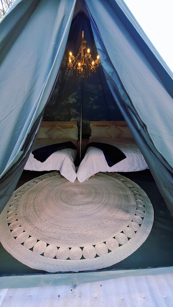 Traditional Tent, Patio, Hill View photo 1
