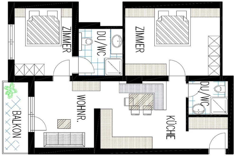 Apartment (5) (incl. cleaning fee EUR 120) photo 2
