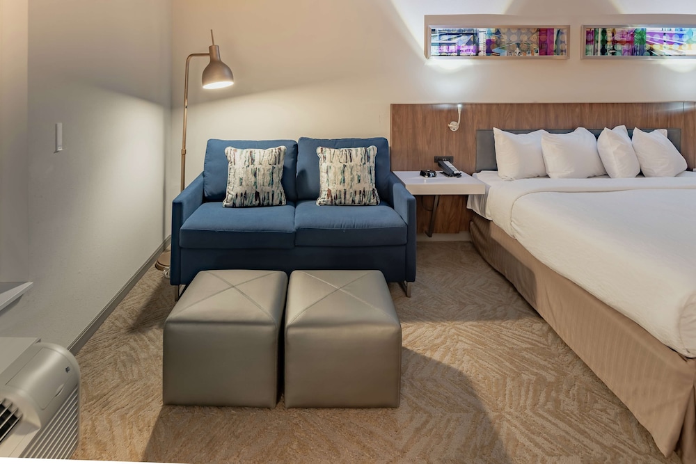 Room, 1 King Bed with Sofa bed, Accessible (Roll-in Shower) photo 1