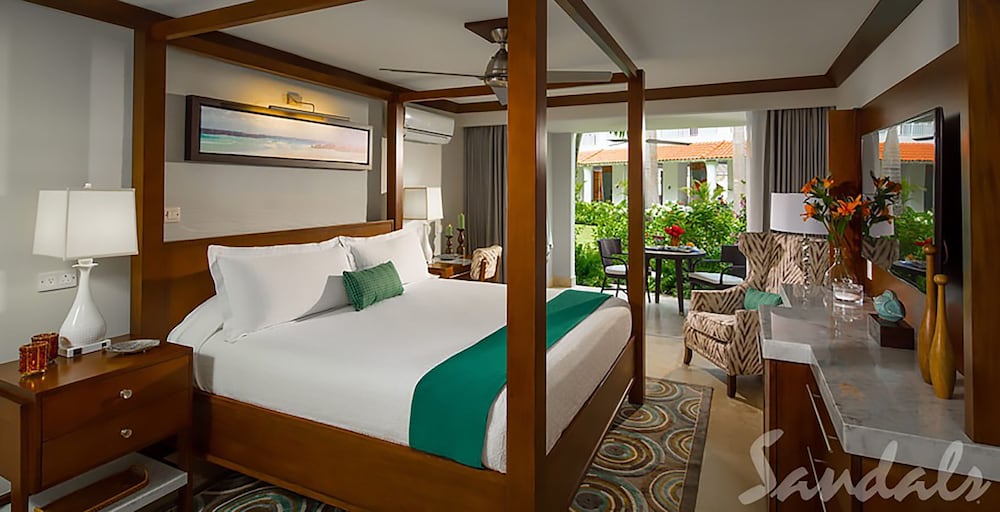 Luxury Room, 1 Bedroom, Garden View (Caribbean Grand Luxe Walkout)