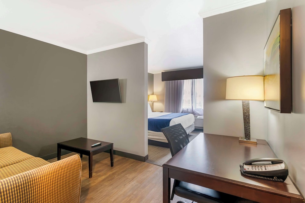 Standard Room, 1 King Bed, Non Smoking, Refrigerator & Microwave (Living Room) - Photo 2