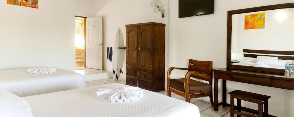 Standard Double Room, 2 Double Beds, Pool View